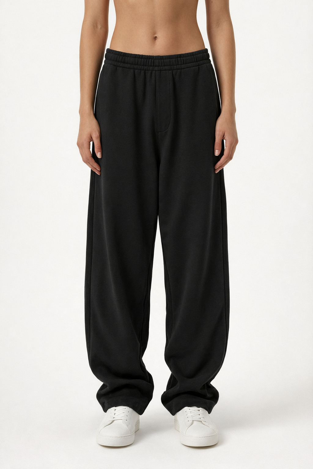 Imposed essential sweatpants- Black